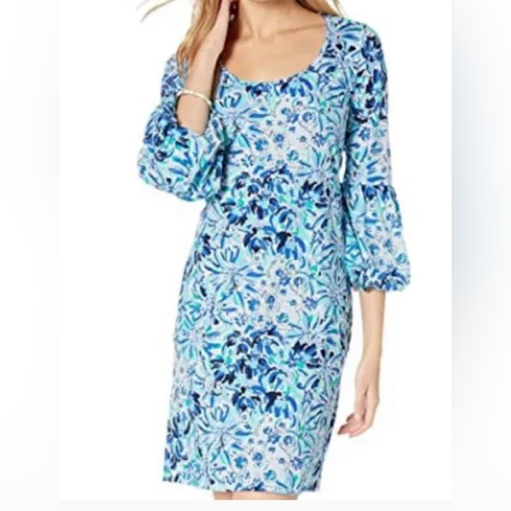 NWT Lilly Pulitzer Carlie dress size XL in High Maintenance Print